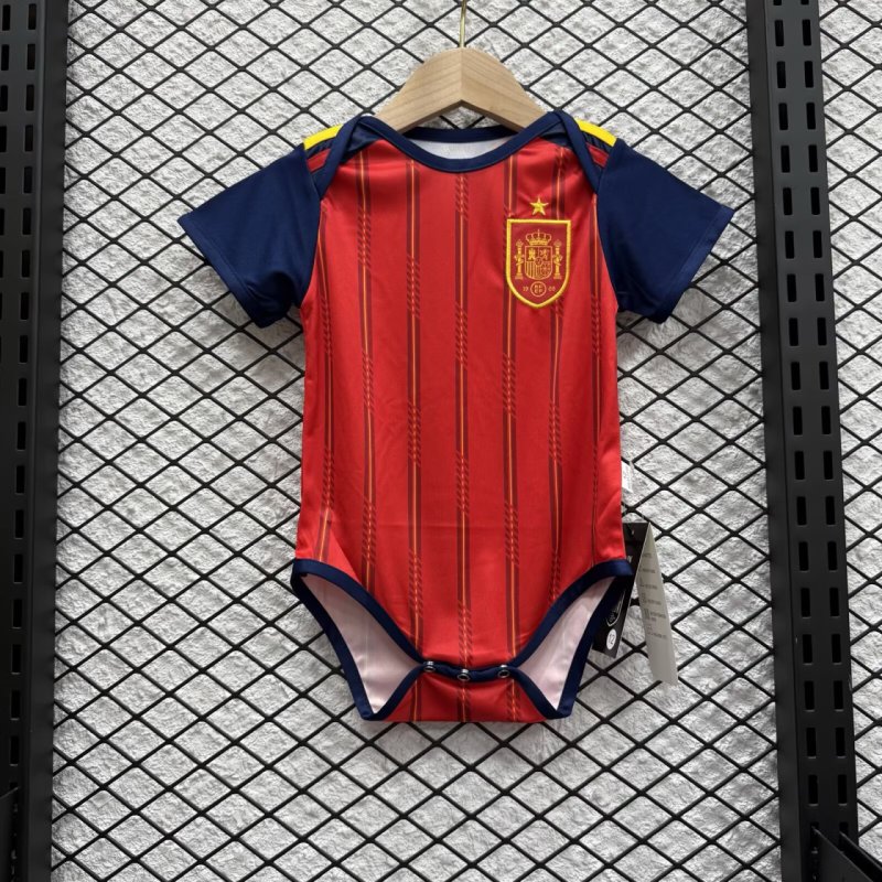 Spain 2026 Baby World Cup Home Soccer Jersey